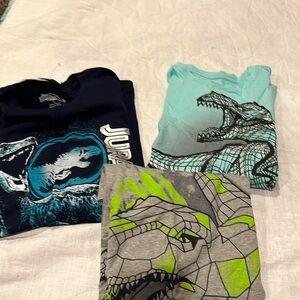 2 - Boys Children’s Place Large shirt, 1 Long Sleeve Jurassic World Shirt